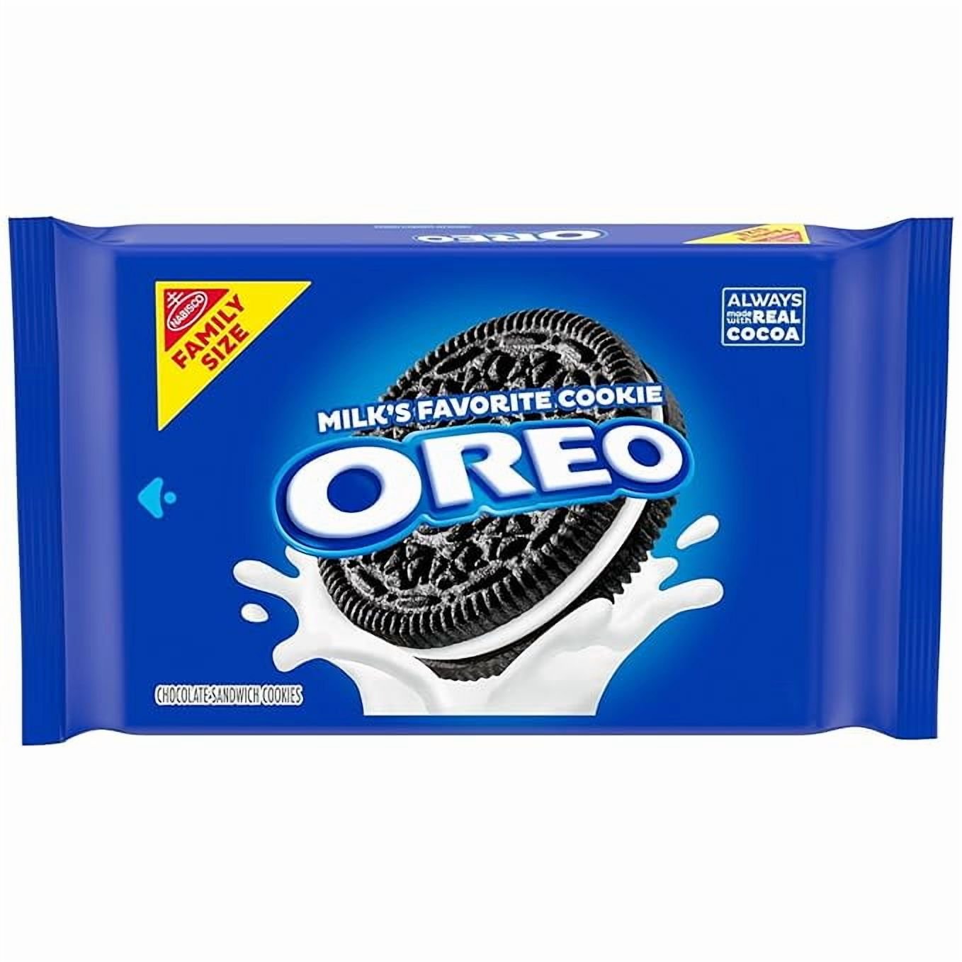 Oreo Chocolate Sandwich Cookies, Original Creme, 18.12 oz Pack